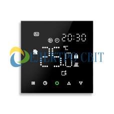 Терморегулятор Ecoset PWT-003 программируемый для теплого пола (цвет черный)